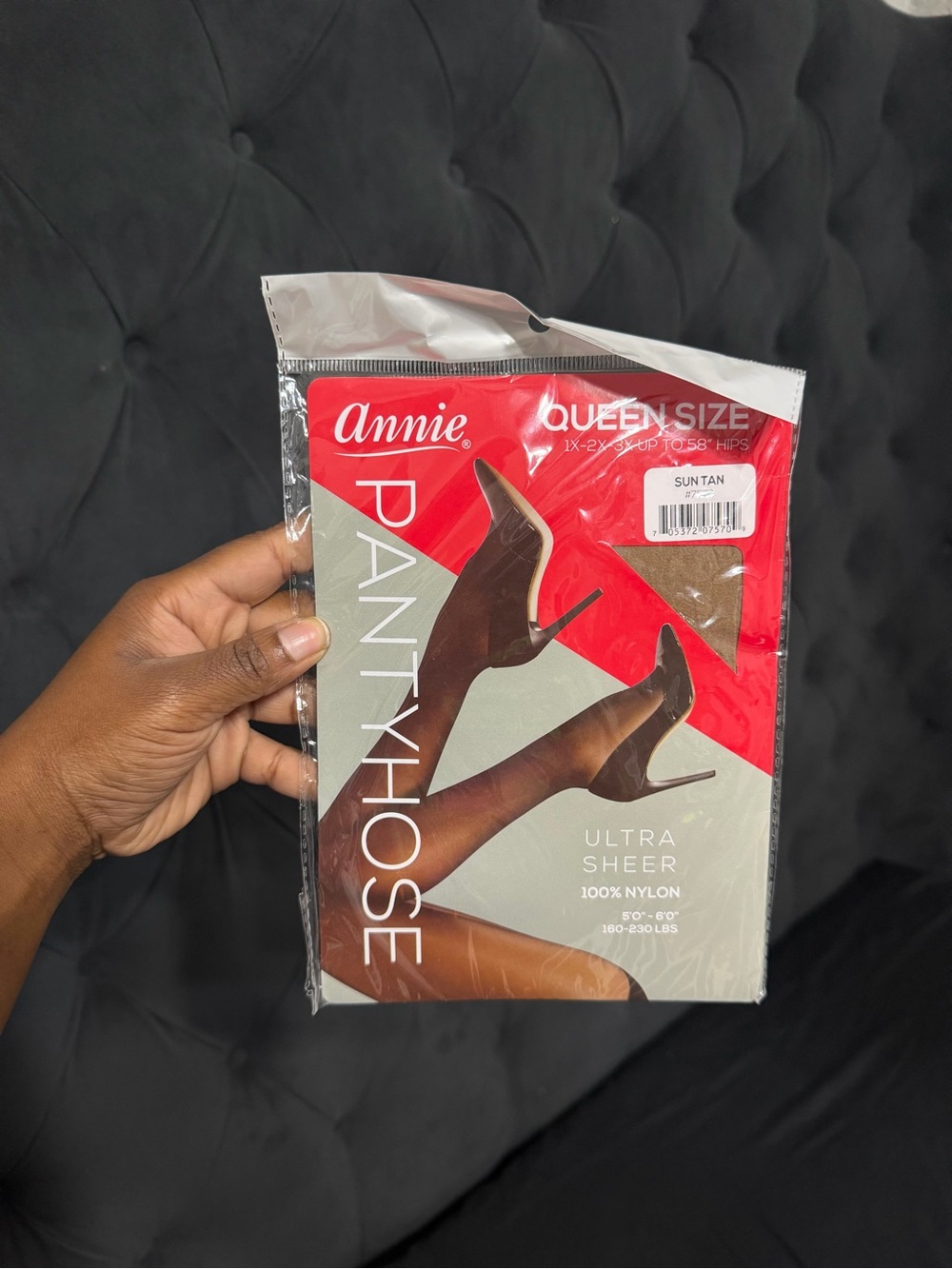 Annie Ultra Sheer Pantyhose - Sun Tan